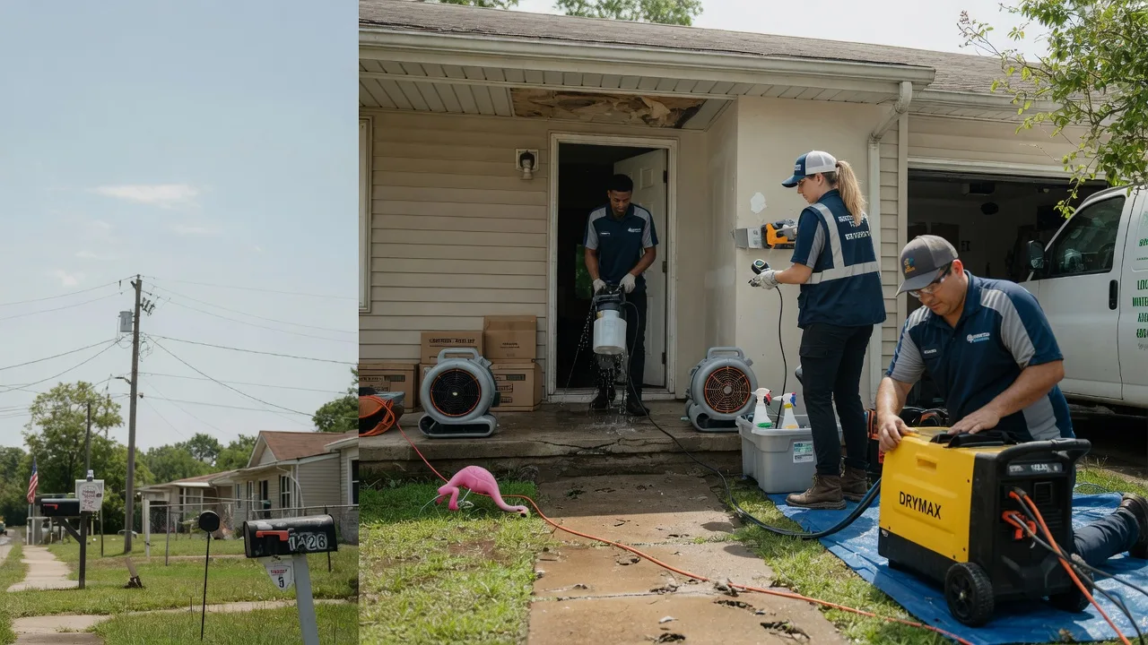 Storm Damage Water Removal in Germantown, OH near me